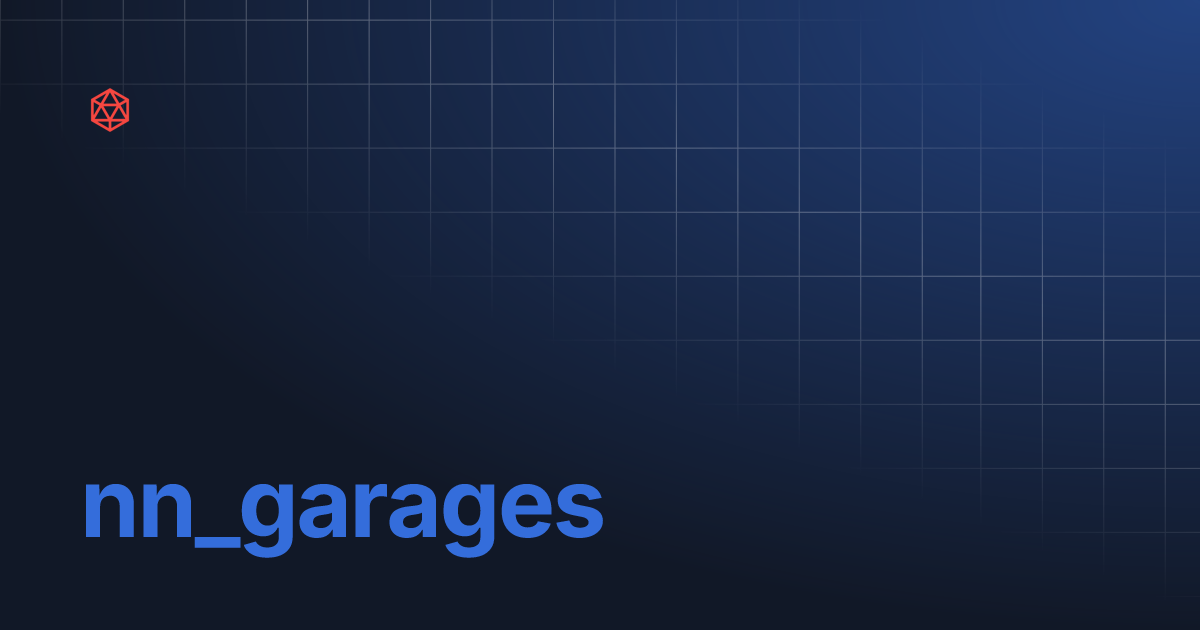 nn_garages | NANO Scripts Docs