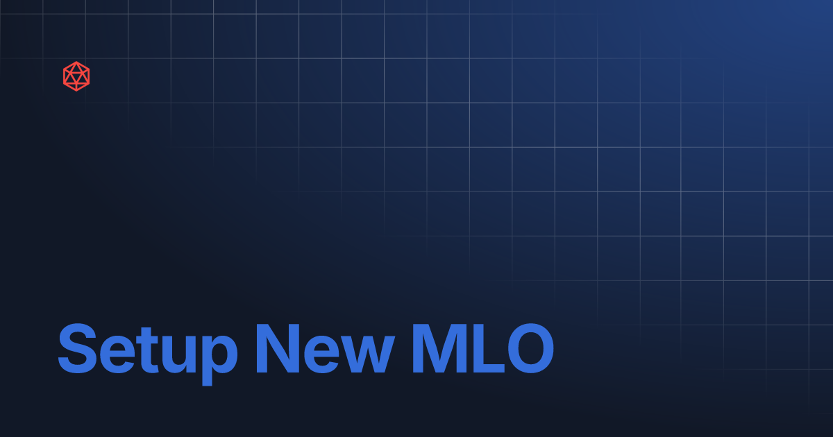 Setup New MLO | NANO Scripts Docs